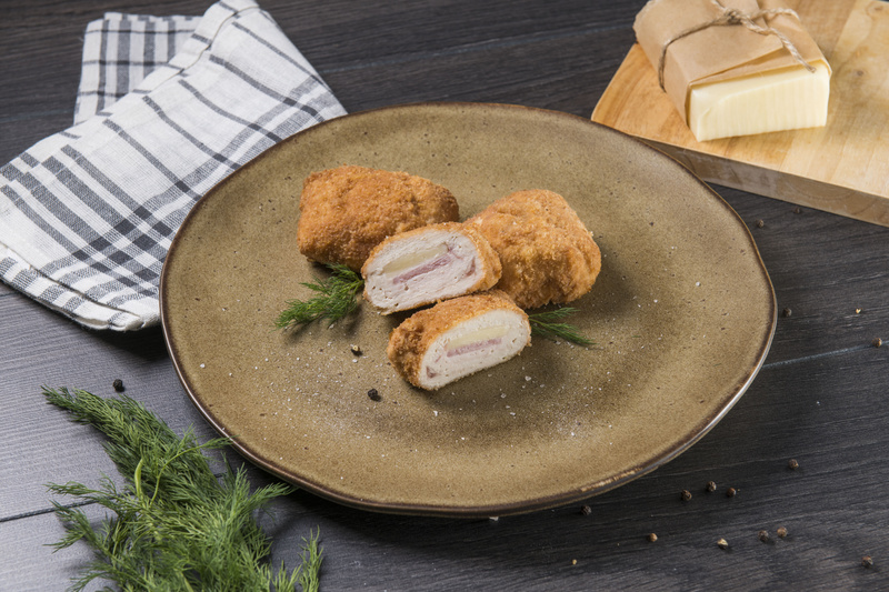 Kotlet cordon bleu z serem i szynką (opakowanie 3 szt.)