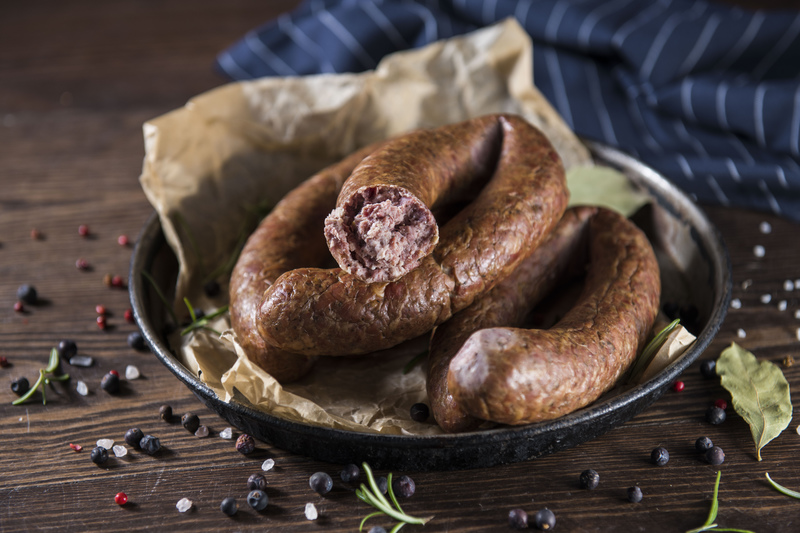 Kiełbasa z dzika (opakowanie 0,5 kg)