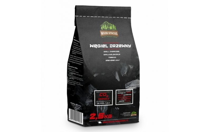Węgiel drzewny niskoemisyjny (2,5 kg)