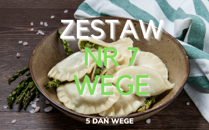 ZESTAW OBIADOWY nr 7 - WEGE (5x danie główne)