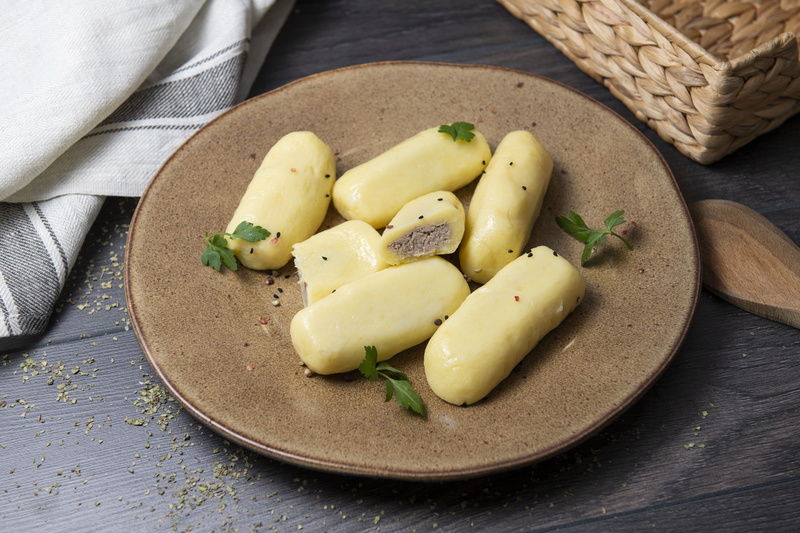 Kluski śląskie z mięsem (400 g)