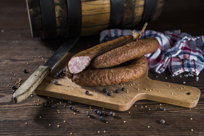 Kiełbasa jałowcowa (opakowanie około 0,5 kg) 