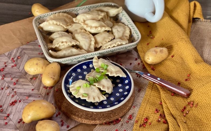 Pierogi ruskie z boczkiem (400g)