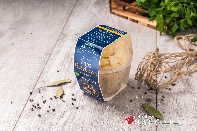 Zupa grzybowa z łazankami (480 ml) 