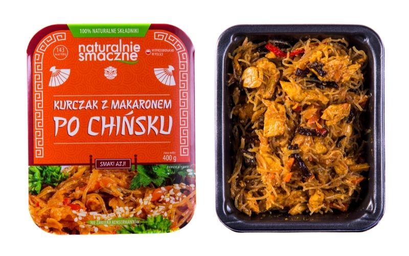 Kurczak z makaronem po chińsku (400 g)